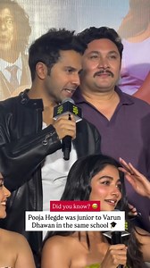 Varun Reveals Pooja Was His School Junior — Cute Reunion Moment