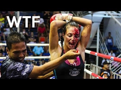 Bloody Female MMA Fight!! (Death)