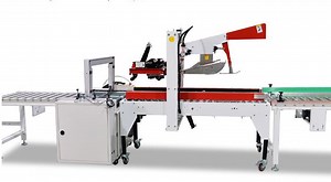 [Hot Item] Folding Closing Tape Packing Sealing Machine Case Sealer China Warranty: 1 Year