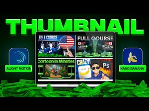 How To Make High Quality Thumbnails using Ai | Part 2