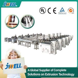 [Hot Item] Jwell Edge Banding Curing/Beautifying/Decorating Furniture/ Preventing Harmful Gas PVC Plastic Extruder