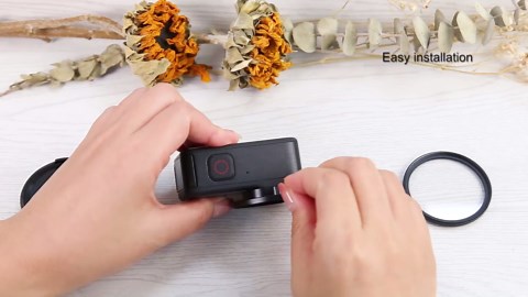 PULUZ 52mm UV Lens Filter with Adapter Ring for GoPro HERO12/11/10/9 Black & HERO11 Mini