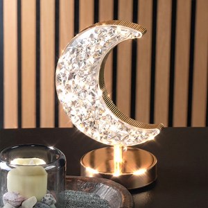  This LED Moon Lamp gives us 朗. It's turned on by touching it and though it doesn't sparkle quite like this in real life, it's a very cool light with a very cool vibe. A perfect gift for the right person in your life - you know who they are.  On sale right now for only 14.96 (reg. $26.99) Three levels of brightness Get it here: https://craftwarehouse.com/product/moon-shape-touch-lamp/ | Craft Warehouse | Facebook