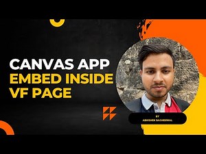 Canvas App - Embed Inside VF Page
