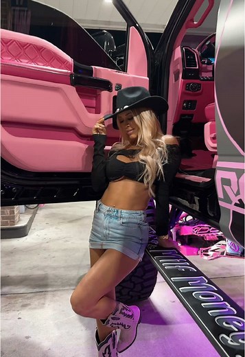 Experience the Charm of Lifted Pink Trucks