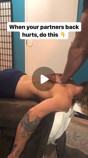 James Moore on Instagram: "When your partners back hurts, MASSAGE IT like this! The massage technique of gliding is known as Effleurage! This technique helps by increasing blood circulation, stimulating lymphatic drainiage and stimulation feel good hormones. Effleurge helps by increasing blood circultion around the body. The friction of touch against the skin increases the flow of blood and increases of temperature to the body. FOLLOW TO LEARN MASSAGE! #massage #massagem #massagetherapy #relax"