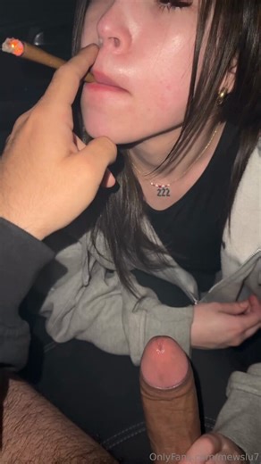 Making my little girl smoke and get all light headed so she can take Daddy’s adult parts further down her throat