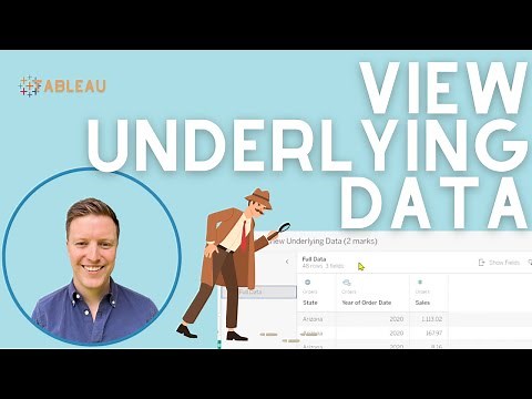 View Underlying Data in Tableau (Quick Tip)