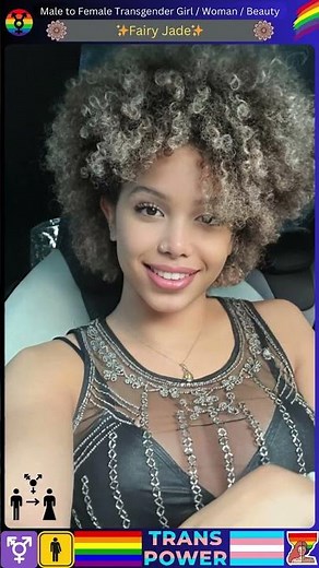 Male to Female Transgender Beauty - Fairy Jade #viralvideo #shorts #mtf #lgbt #transgender