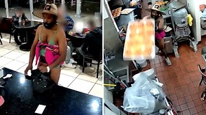 New video shows wild robbery and shooting involving semi-nude suspect