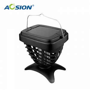 [Hot Item] Solar Fly Trap Bug Zapper Mosquito Killer Lamp with Electric Shock