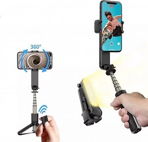 BOR L09 Gimbal Stabilisator - Inclusief Statief en Afstandsbediening - TikTok -... | bol