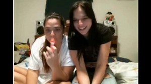 Real Mother And Daughter From Tennessee Playing On Webcam