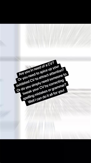 Are you in need of a curriculum vitae (CV)? Or you need to spice up your outdated CV to attract attention? Or do you simply need someone to tweak your CV by correcting spelling mistakes or grammar? Well I can do it all for you! 069 360 9469 #strongpowerwords #cvwriting #CVsbyRochelle #resume #curriculumvitae