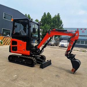 [Hot Item] EPA Engine Construction Equipments Closed Cab Mini Digging Machine 2 Ton Excavator