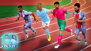 FASTEST PLAYER in DREAM LEAGUE SOCCER 2023 | DLS 23 Speed Test | Major Dominates