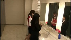 Asian Lesbians In The Toilet