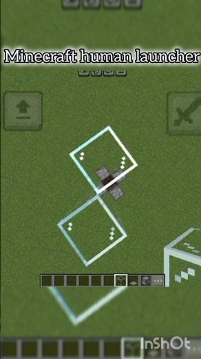 Minecraft human launcher🚀#minecraft #minecraftmeme #gaming #mcpe #shorts