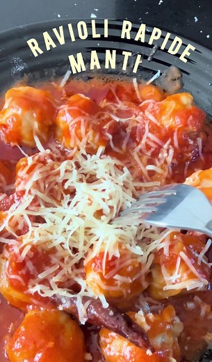 Ravioli facile sans pâte — Rabioli / Manti fait maison