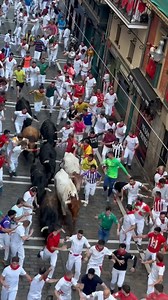 17K views · 95 reactions | July 10th #Pamplona #sanfermin #pamplonada #yfm #runningofthebulls #spain #travel #traveltospain #sanfermines #encierro | Pamplona Fiesta | Facebook