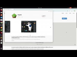 How to install Poly MC on linux