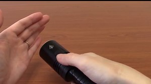 NITECORE EA42 1800 Lm Aa Search Flashlight, Black