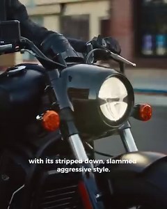 Stripped down with an aggressive stance and raw look. #ScoutBobber Blacked out front to back with chopped bobber fenders and headlight nacelle, the Scout Bobber leans hard into a mean vibe. Learn more at bit.ly/2025IndianScout #indianmotorcycle | Indian Motorcycle