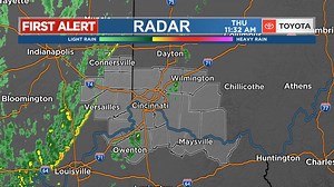 The wet weather has arrived with scattered light showers. @FOX | Meteorologist Catherine Bodak