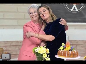 Jamie Lee Curtis' Secret Lemon Cake Recipe Revealed on Today Show Cooking Segment