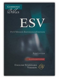 ESV Pitt Minion Reference, Goatskin, Black