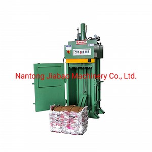 [Hot Item] 2021 Small Portable Low Price Vertical Hydraulic Baler Waste Paper Hydraulic Press for Baling Cardboard/Paperboard/Corrugated Box/Plastic Film/Fiber for Sale CE