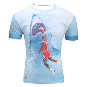 [Hot Item] Factory Cheap Custom Sublimation Printing 100% Polyester Digital Sublimation T Shirt