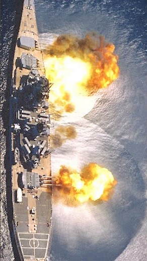 America’s Mighty 16-Inch Naval Guns #history #navalhistory #ww2