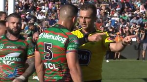 NRL referee tells off Josh Mansour (Fox League)