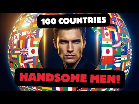 100 Countries as Male Supermodels - Ultimate Global Beauty Compilation