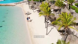 Your only commute at #RenCuracao is a stroll from your room straight onto our Elevated Infinity Beach. #RenCuracao #Curacao #RenHotels | Renaissance Wind Creek Curaçao Resort