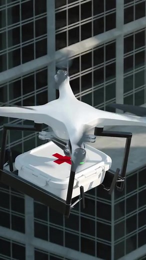 Introducing drone-assisted medical supply delivery! Swift and efficient, drones ensure critical supplies reach emergency situations promptly. #DroneMedDelivery #EmergencyResponse | Hyper Effects