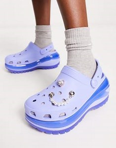 Crocs mega crush clogs in moon jelly | ASOS
