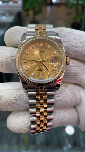 3.1K views · 33 reactions | Rolex DateJust 36mm Diamond Computer...