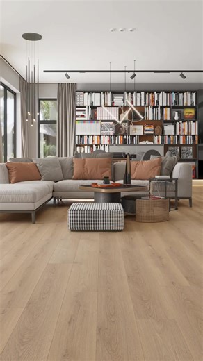 Beautiful waterproof laminate flooring with a color palette based on the natural landscapes found in the city of Victoria. Perfect for all rooms! #laminateflooring | BuildDirect