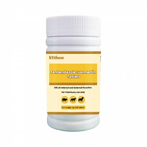[Hot Item] Fenbendazole Lvermectin Tablets Nematodes Tapewolms Mites in Cattle Sheep and Pigs Medicine