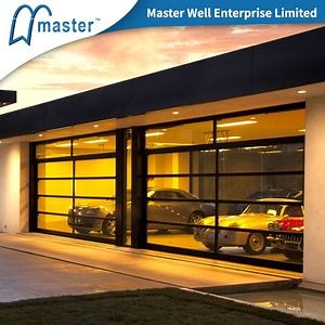 [Hot Item] Remote Control Mirror Commercial Aluminum Frosted Glass Garage Door
