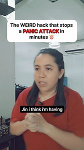 1.3M views · 10K reactions |  PANIC ATTACK HACK: WEIRD BUT IT WORKS...