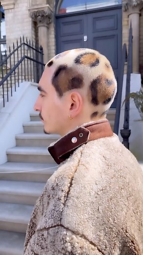 A little leopard moment from @kamila_pruszek at @bluetitldn in Portobello 癩 Kamila adds a bit of fun to this fresh buzzcut, going in with a bleached base before detailing the leopard print pattern! #hair #hairdressing #hairdressers #hairstylist #haircolour #haircolourist #colourist #hairsalon #buzzcut #buzzcutideas #colouredbuzzcut #colourservice #londonsalons #hairprocess | Creative HEAD Magazine | Facebook