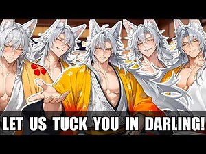 【ASMR】Cloning your Kitsune Boyfriend for Extra Attention! 🦊🍵 [whispers] [hairbrushing] [relaxation]