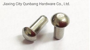 [Hot Item] Half Round Head Solid Rivet Standard Rivet-Snap Head Carbon Steel/Stainless Steel