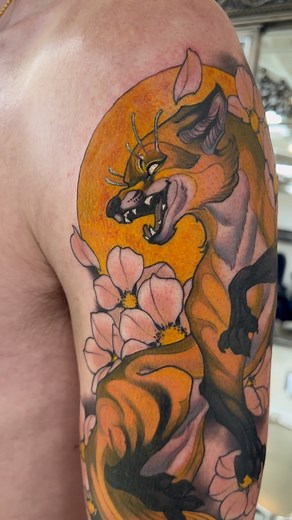 Chris’s first tattoo, two days back to back! Thank you for the trust and freedom brother! . . . | Anthony Michaels