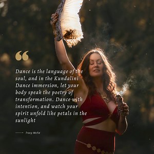 Woman, "Kundalini dance is the sacred alchemy of transformation, where we transmute our fears into love, our doubts into faith, and our wounds into wisdom." JOIN ME BEAUTIES ✨ Kundalini Dance || Bali - DEEP IMMERSION 20-28 September 2024 🌹🌹🌹🌹🌹🌹🌹🌹 Wyld Blessings, Trace xXx INFO & BOOKINGS > wyldtribe.com/bali-kundalini-dance FB EVENT > https://fb.me/e/2TlLZe7Mu #kundaliniawakening #consciouscommunity #breathwork #danceimmersion #sacredtemple #priestesspath | Wyld Tribe