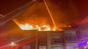Lightning strike starts apartment building fire in Colorado Springs, 64 people displaced | KRDO