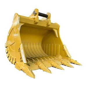 [Hot Item] Rsbm PC1250 Construction Machinery Attachments Parts Excavator Heavy Duty Rock Bucket Wheel Loader Backhoe Bucket